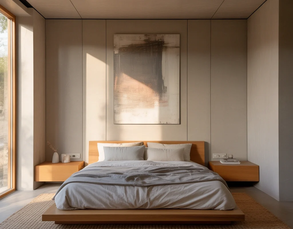 Design a Minimalist Grey Bedroom