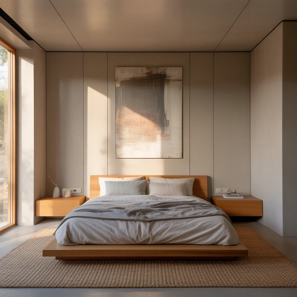 Design a Minimalist Grey Bedroom