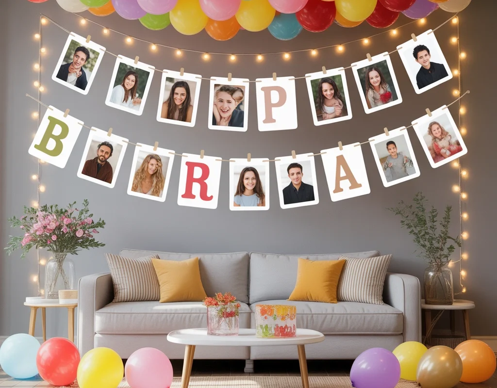 Design a Personalized Birthday Backdrop