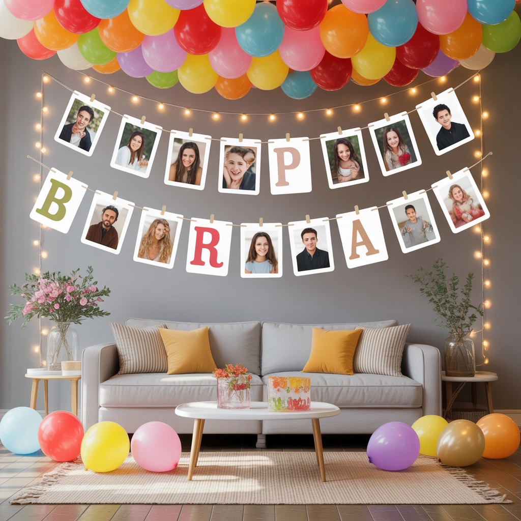 Design a Personalized Birthday Backdrop