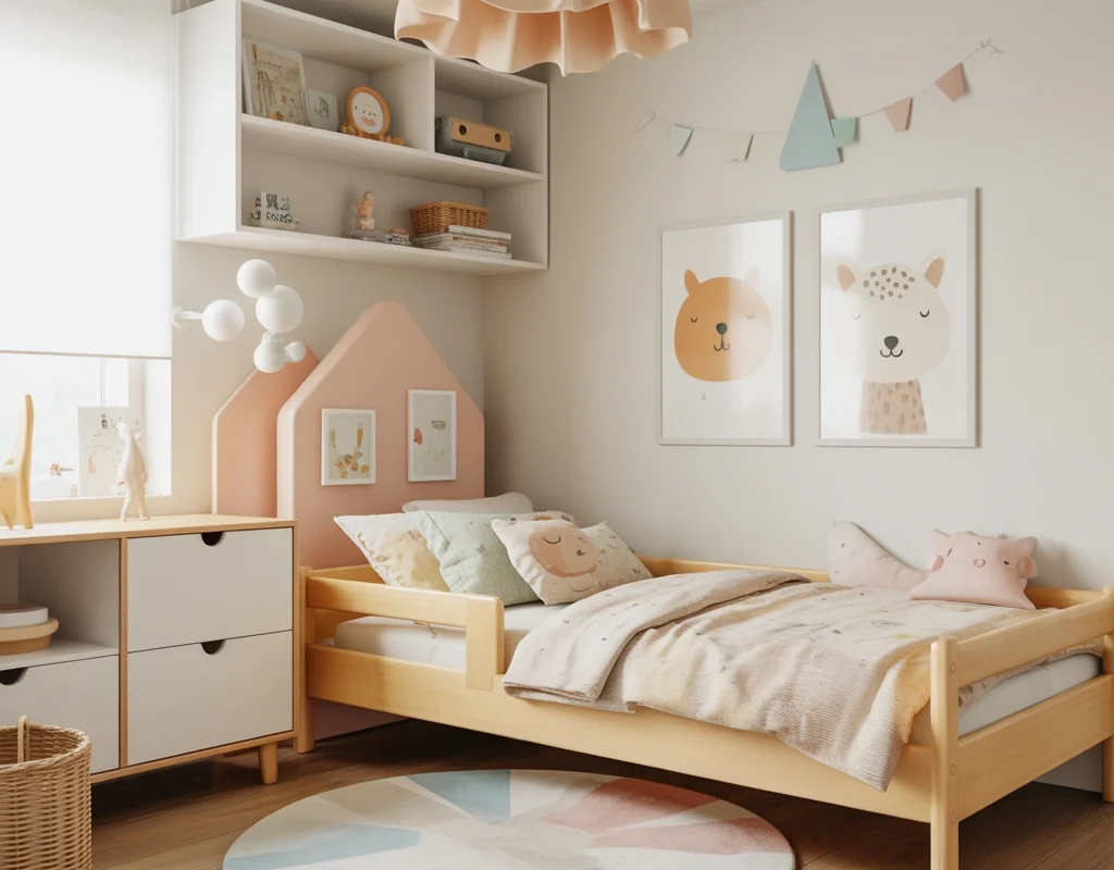 Design a Scandinavian Inspired Toddler Bedroom
