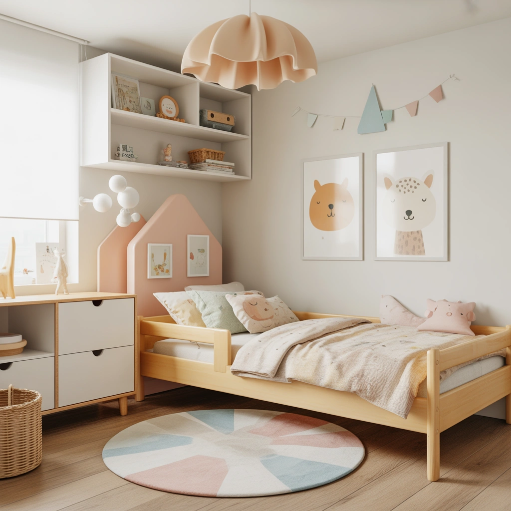 Design a Scandinavian Inspired Toddler Bedroom