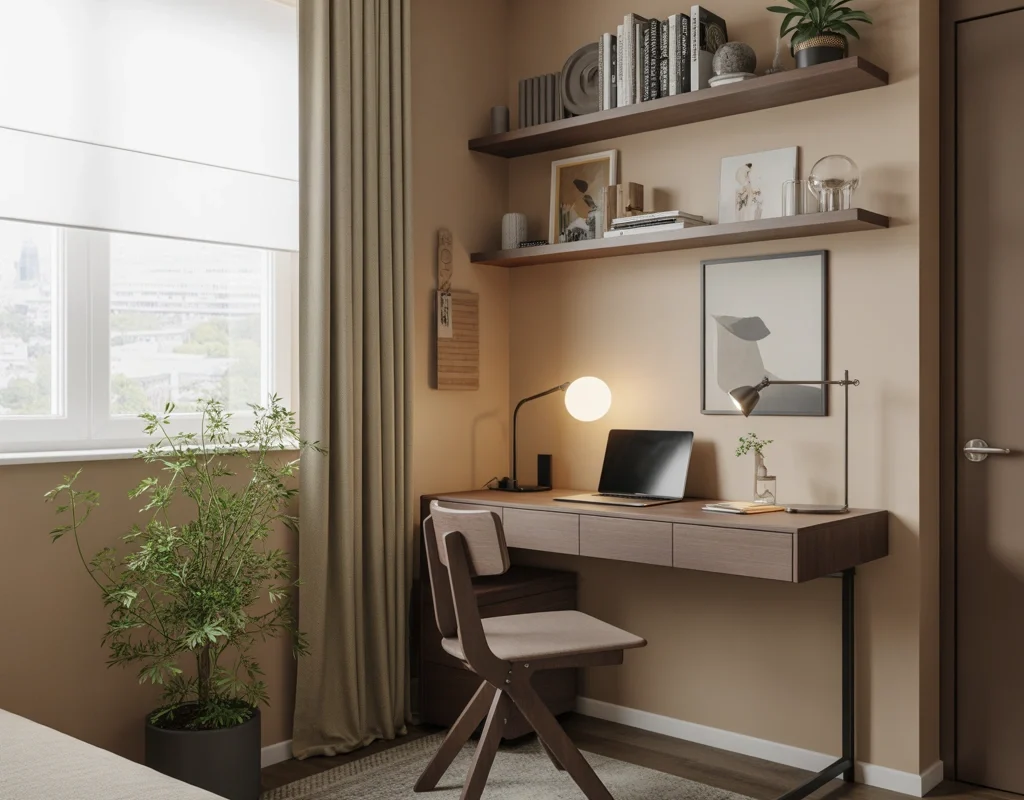 Design a Small Office in an Empty Corner