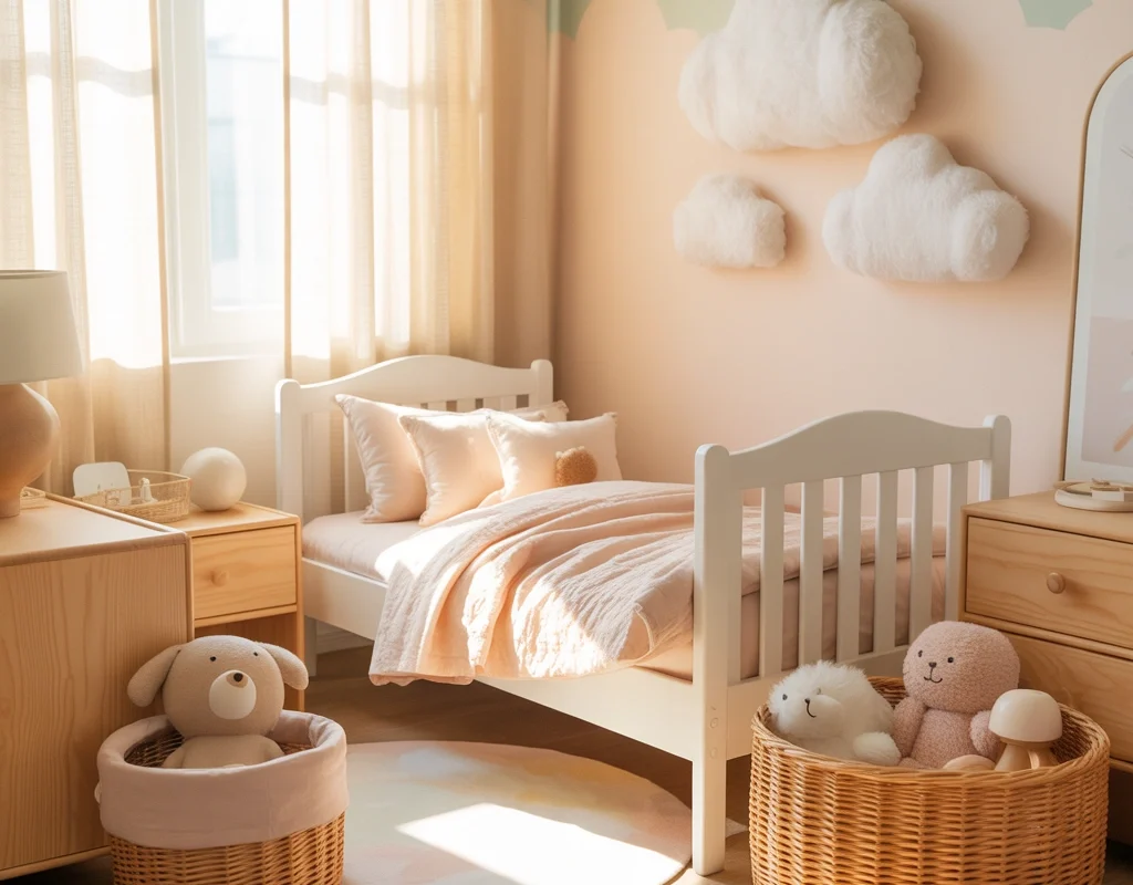 Design a Soft Pastel Bedroom