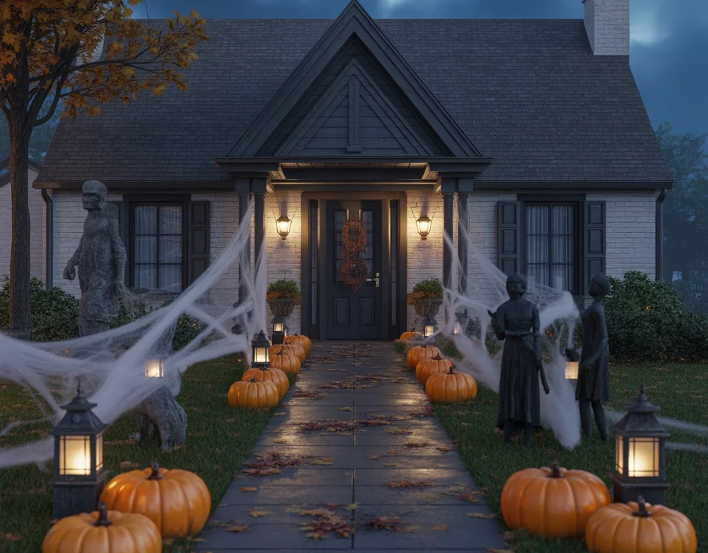 Design a Spooky Entrance Pathway