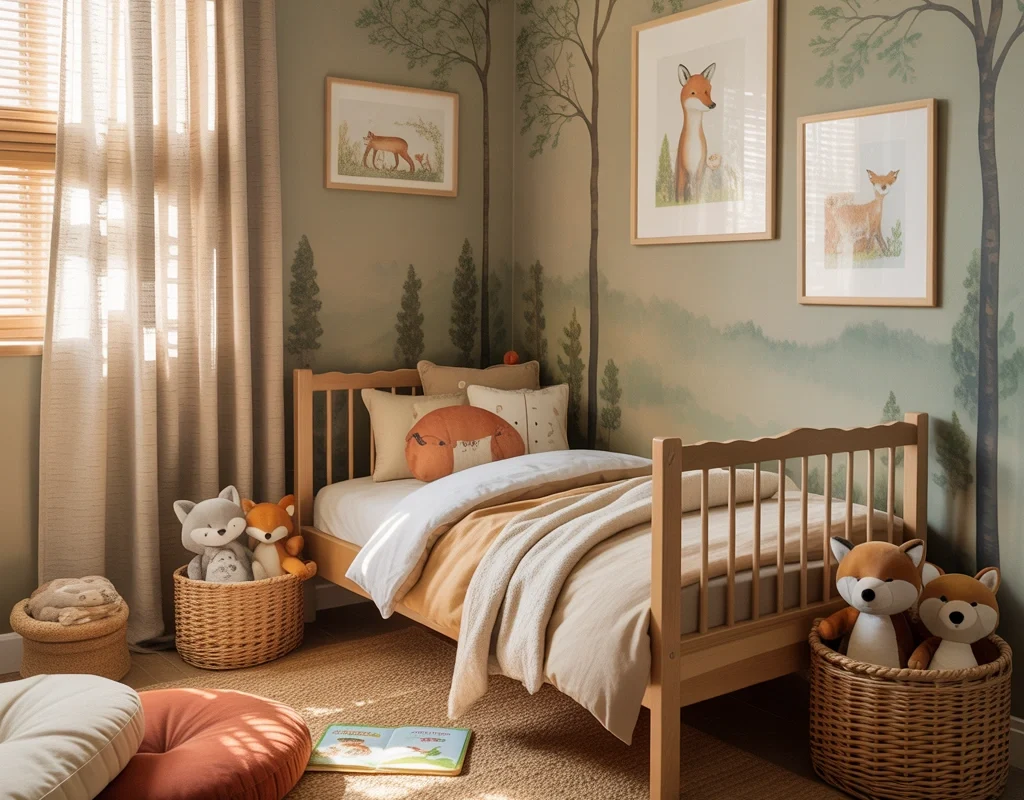 Design a Woodland Animal Bedroom