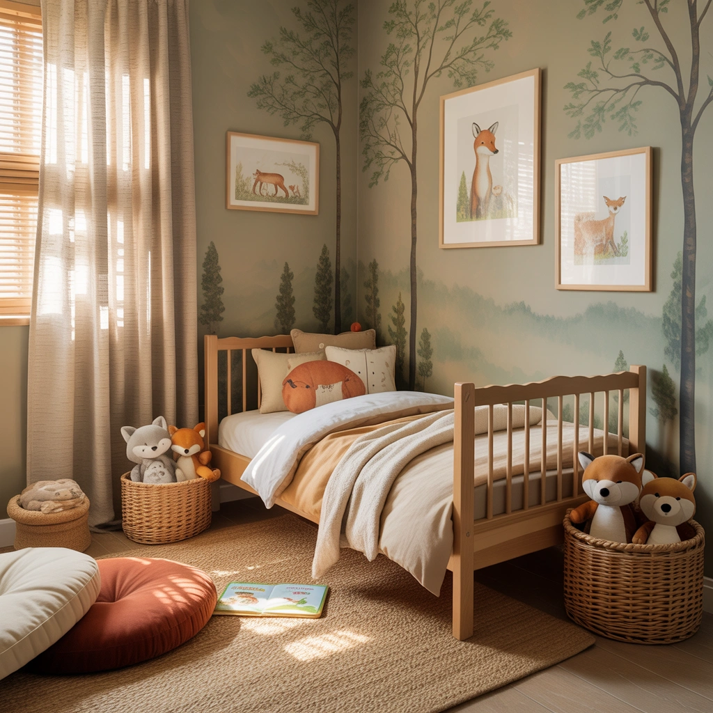 Design a Woodland Animal Bedroom