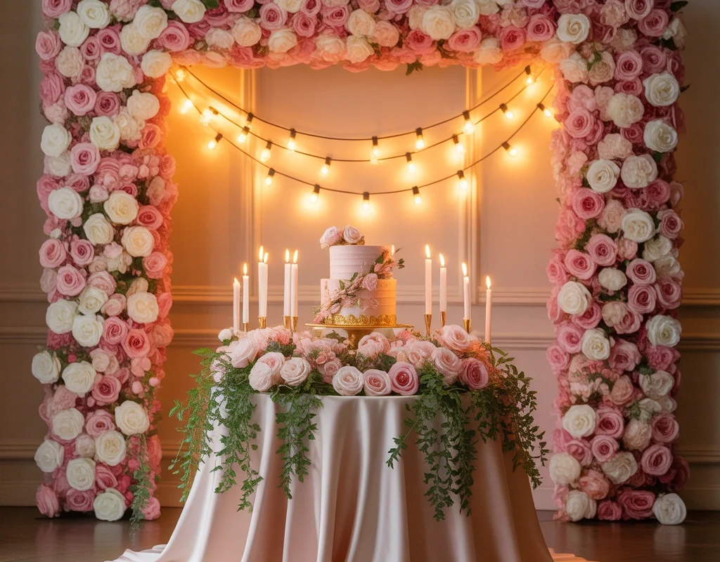 Design an Elegant Floral Birthday Theme