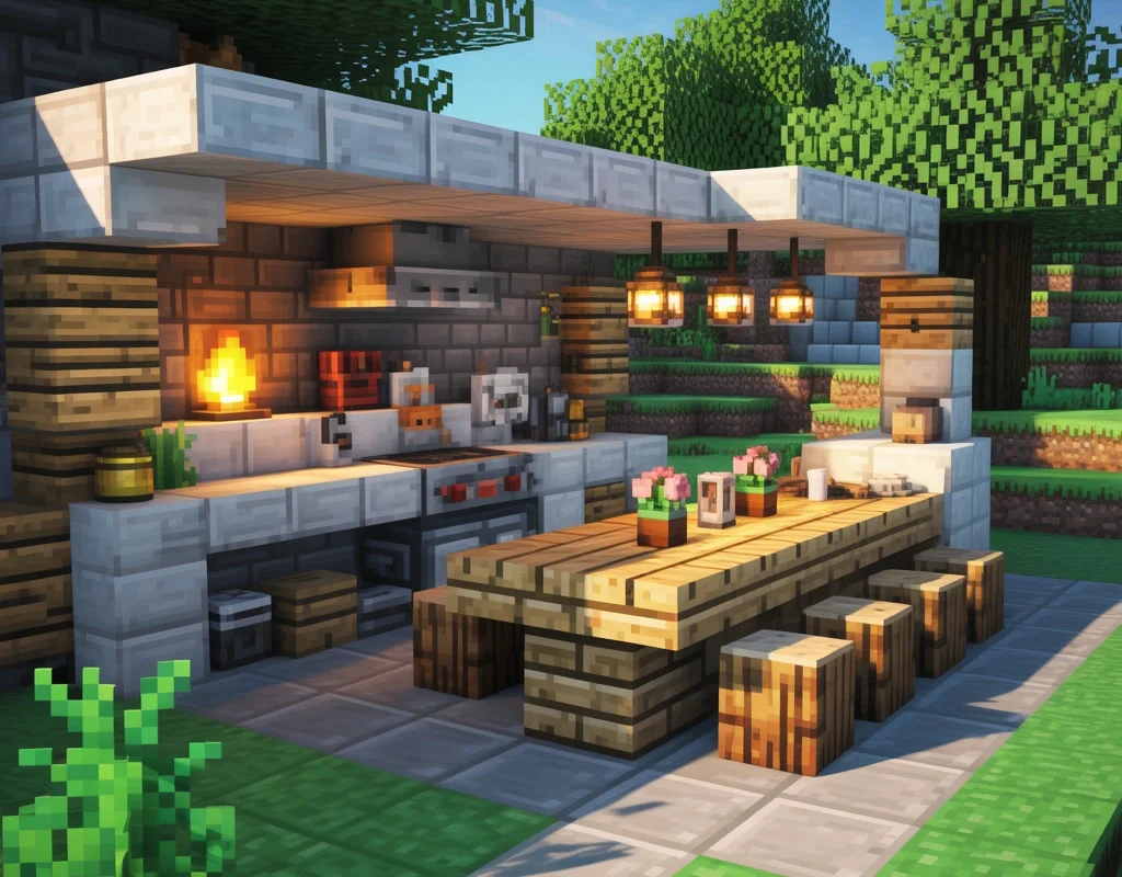 Design an Outdoor Kitchen and Dining Space