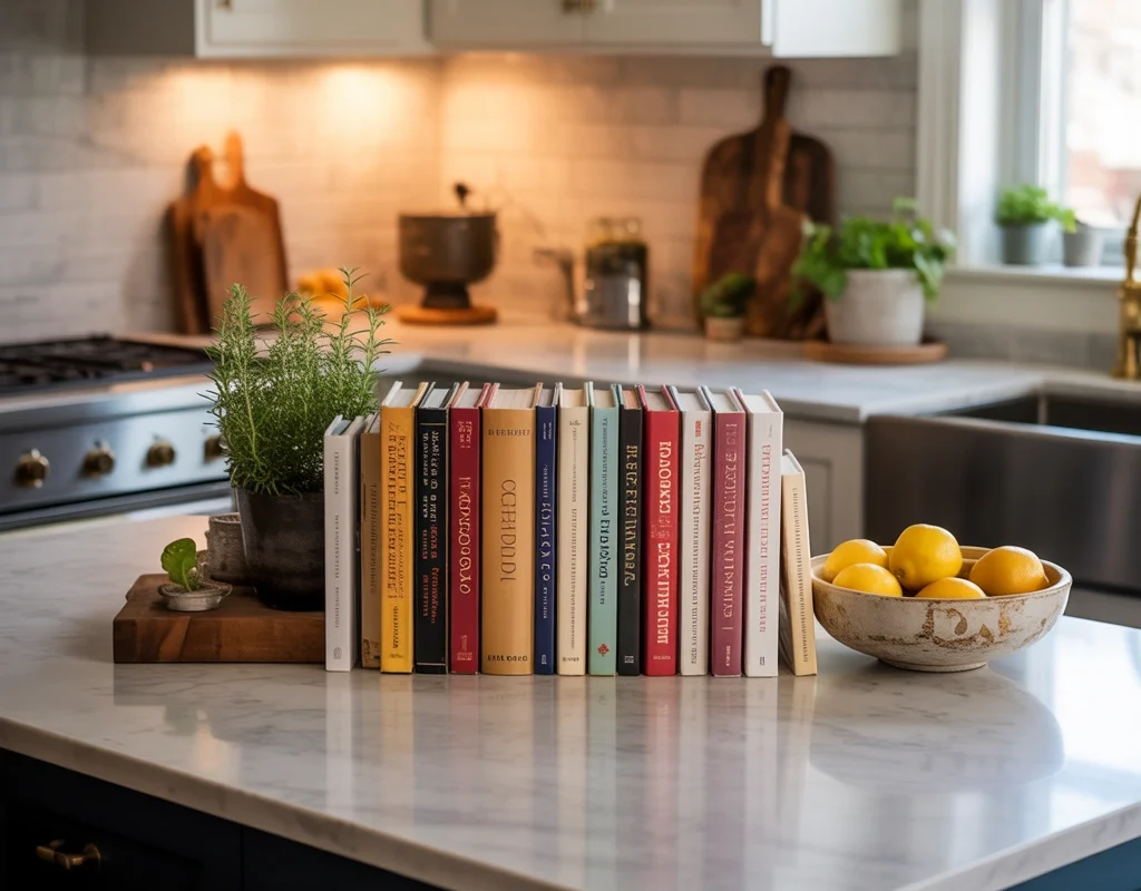 Display Your Favorite Cookbooks