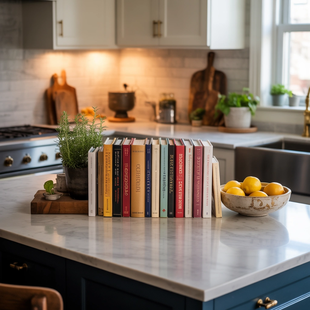 Display Your Favorite Cookbooks
