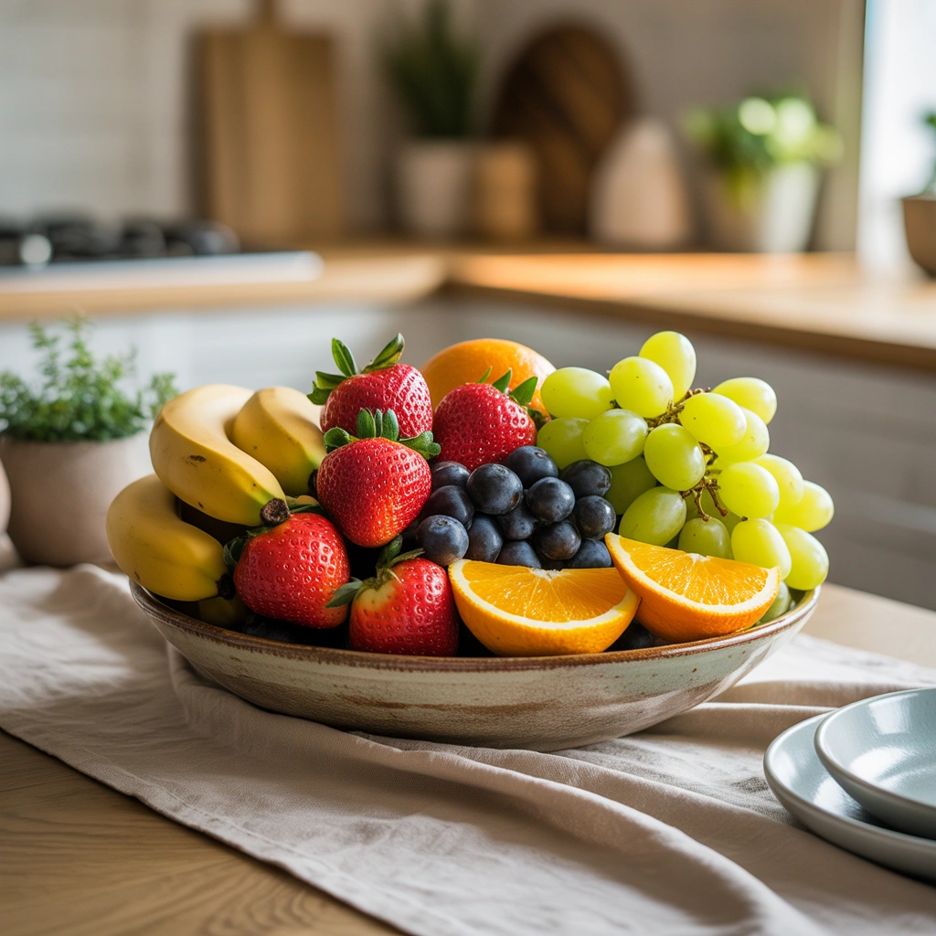 Display a Beautiful Bowl of Fresh Fruit