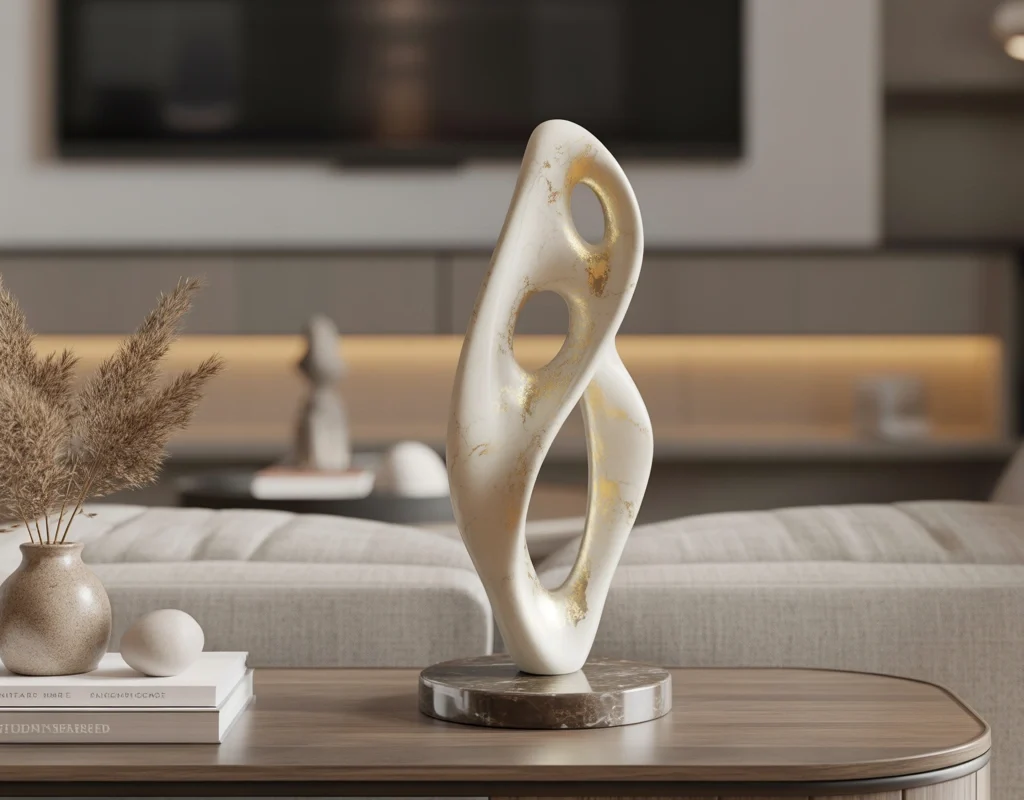 Display a Sculptural Decorative Object