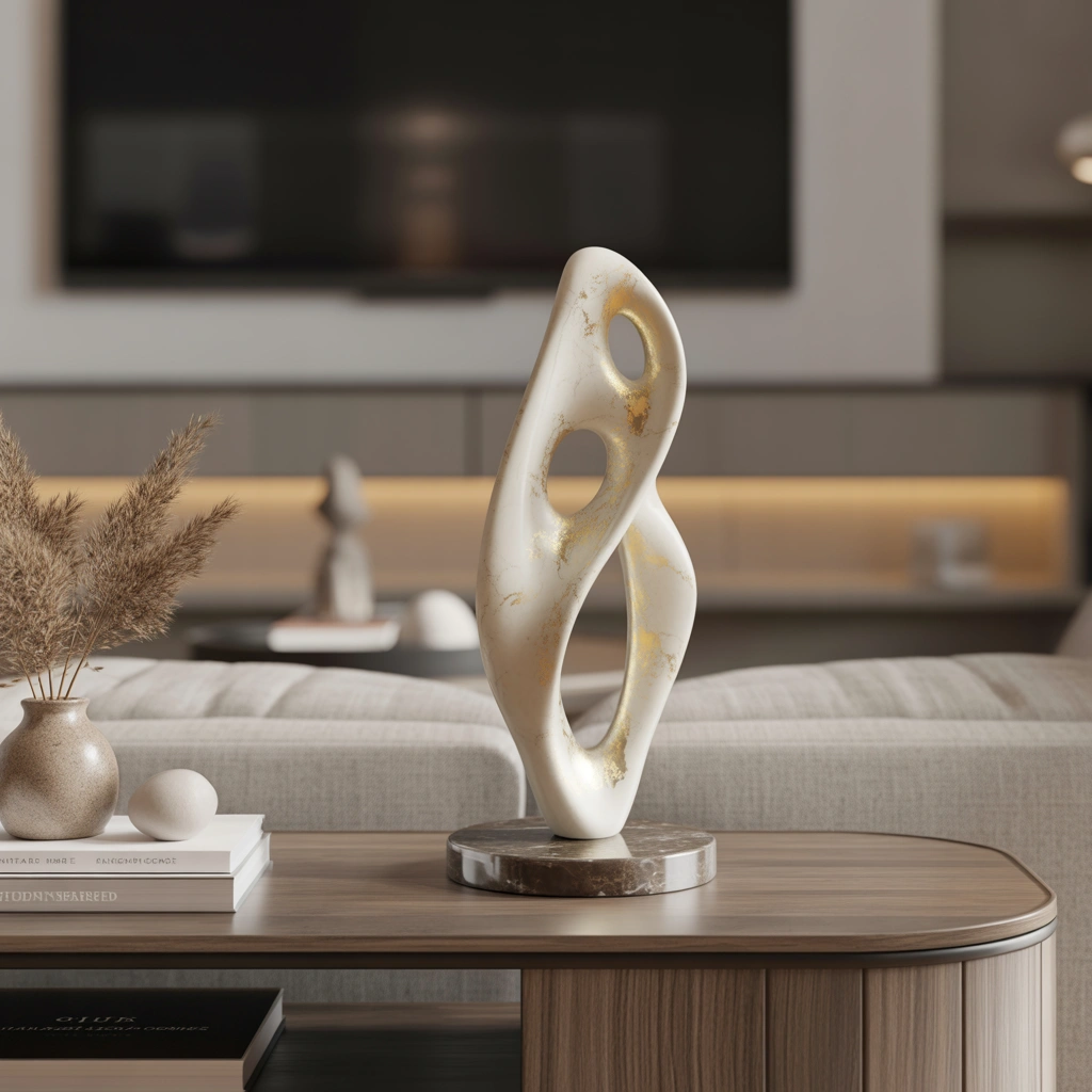 Display a Sculptural Decorative Object