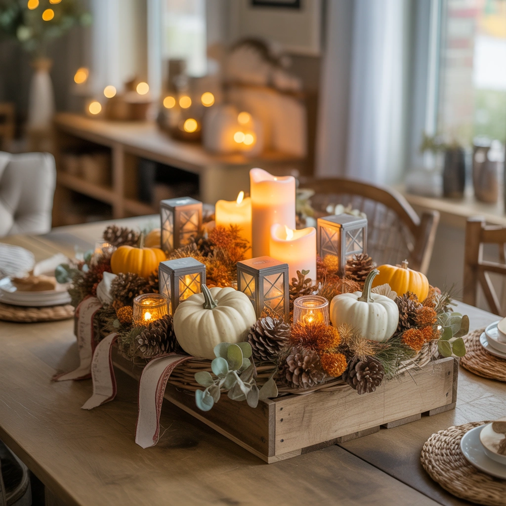 Dollar Tree DIY Seasonal Centerpiece