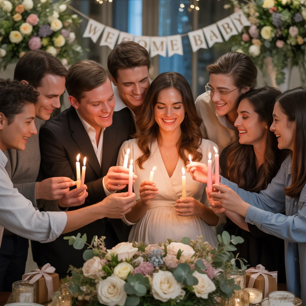 End the Celebration With a Special Baby Shower Moment