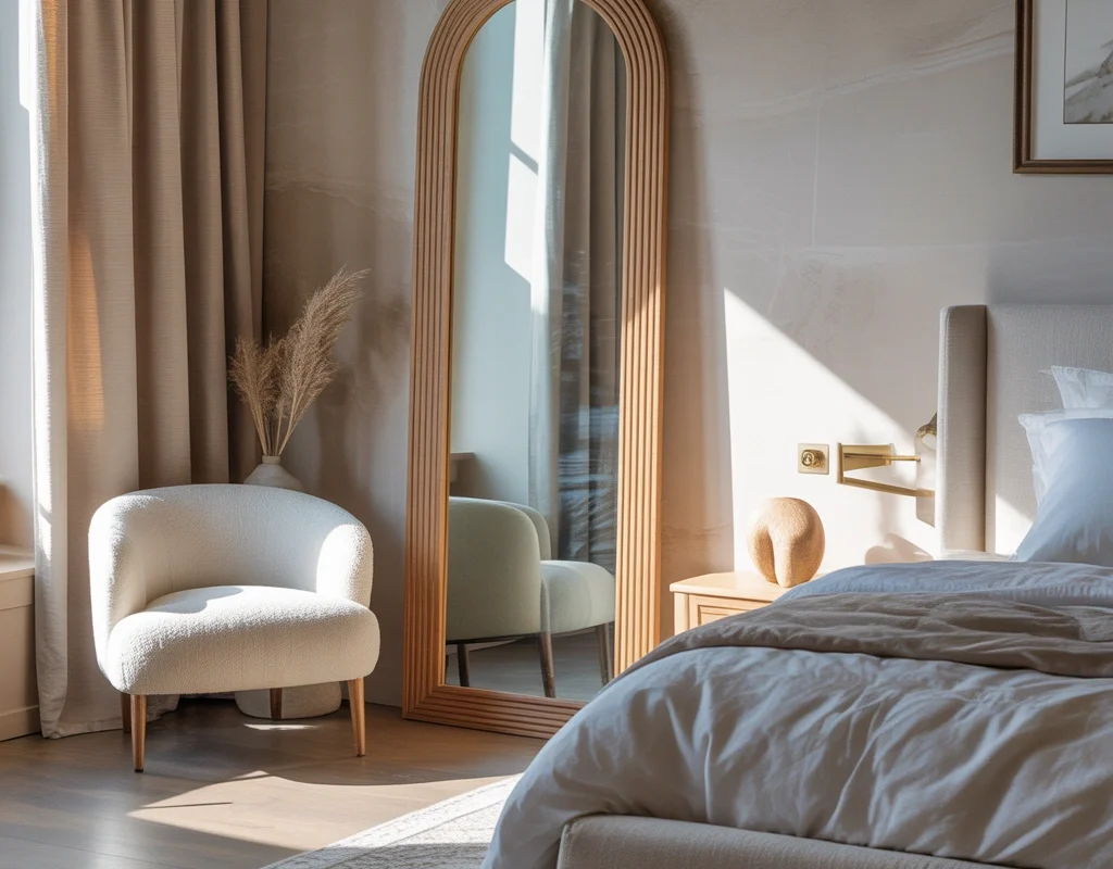 Hang a Full Length Mirror as Wall Art