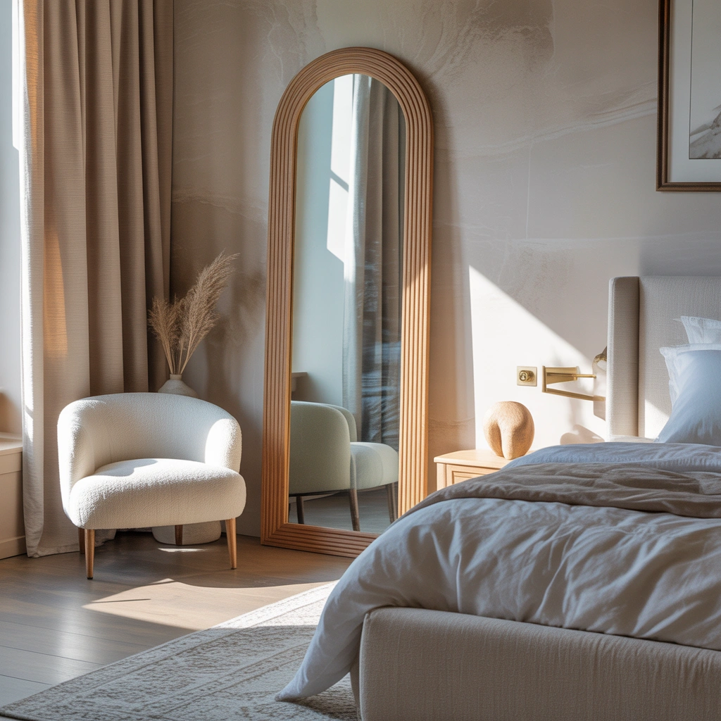 Hang a Full Length Mirror as Wall Art