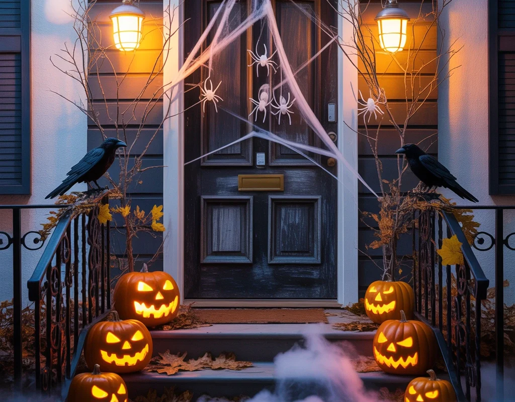 Haunted House Door Scene