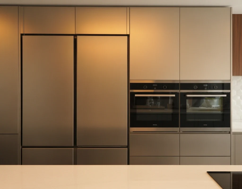 Hide Appliances Behind Integrated Cabinetry