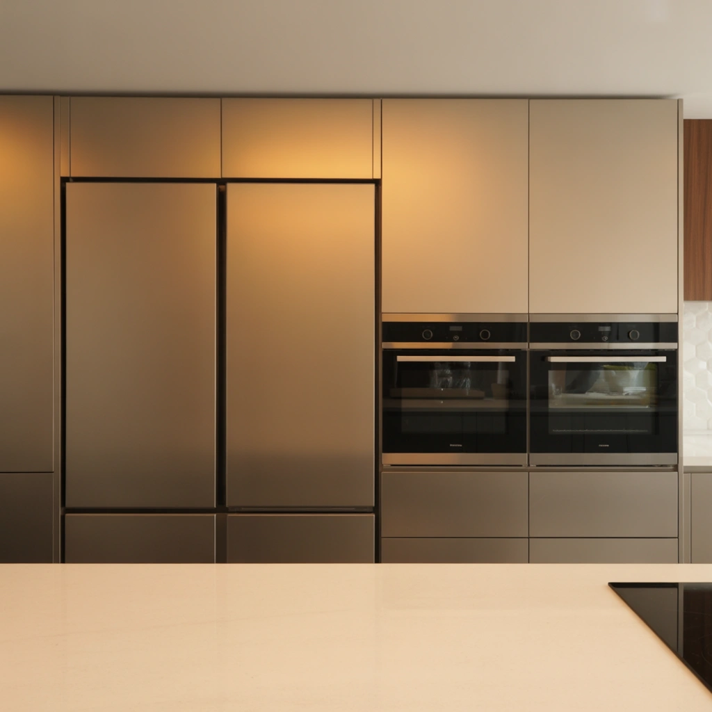 Hide Appliances Behind Integrated Cabinetry