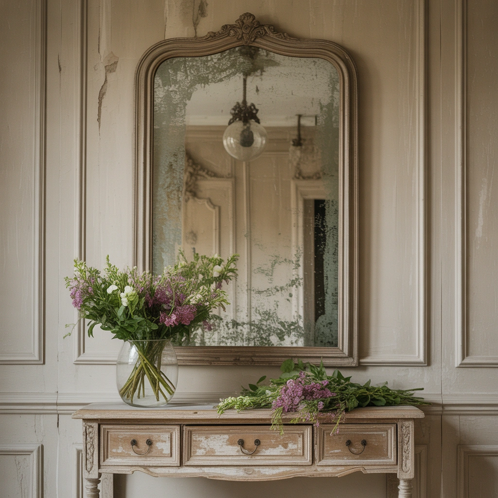 Install Antique Mirrors for Old World Character