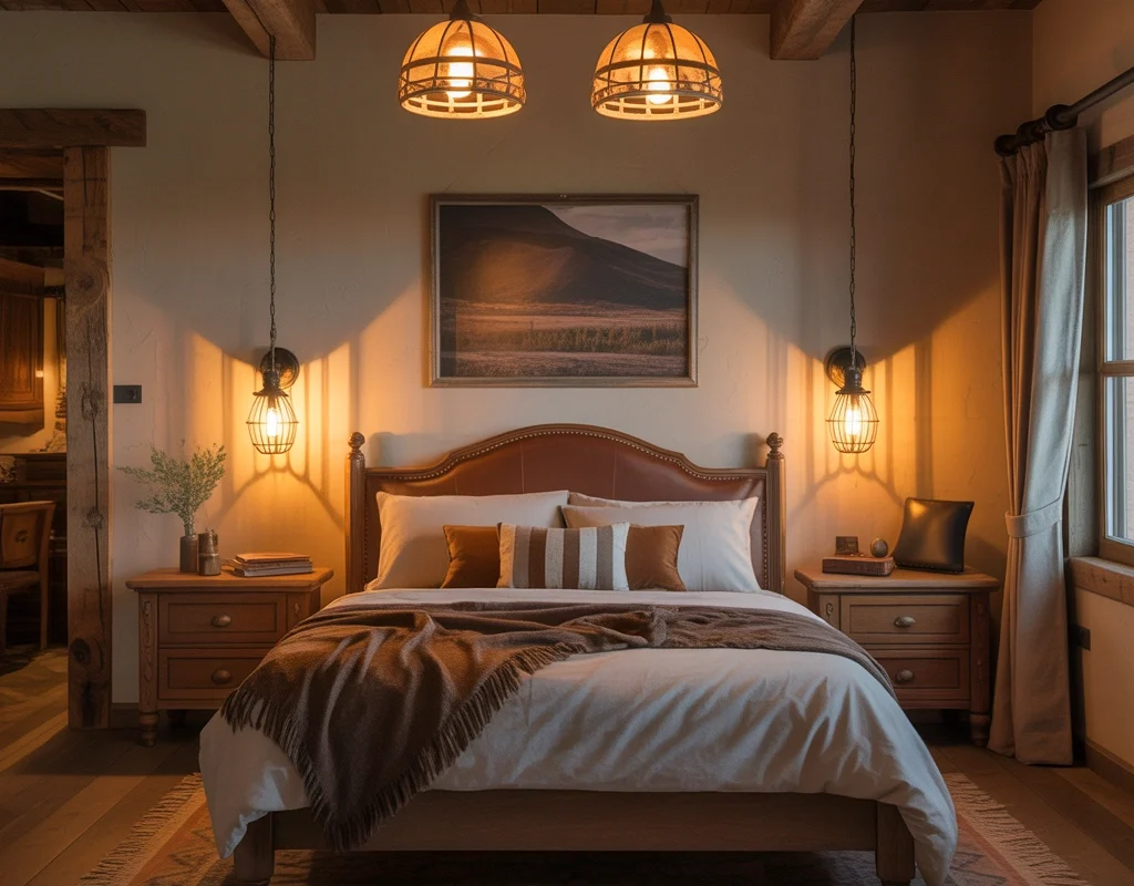 Install Rustic Western Lighting for a Warm and Relaxing Feel