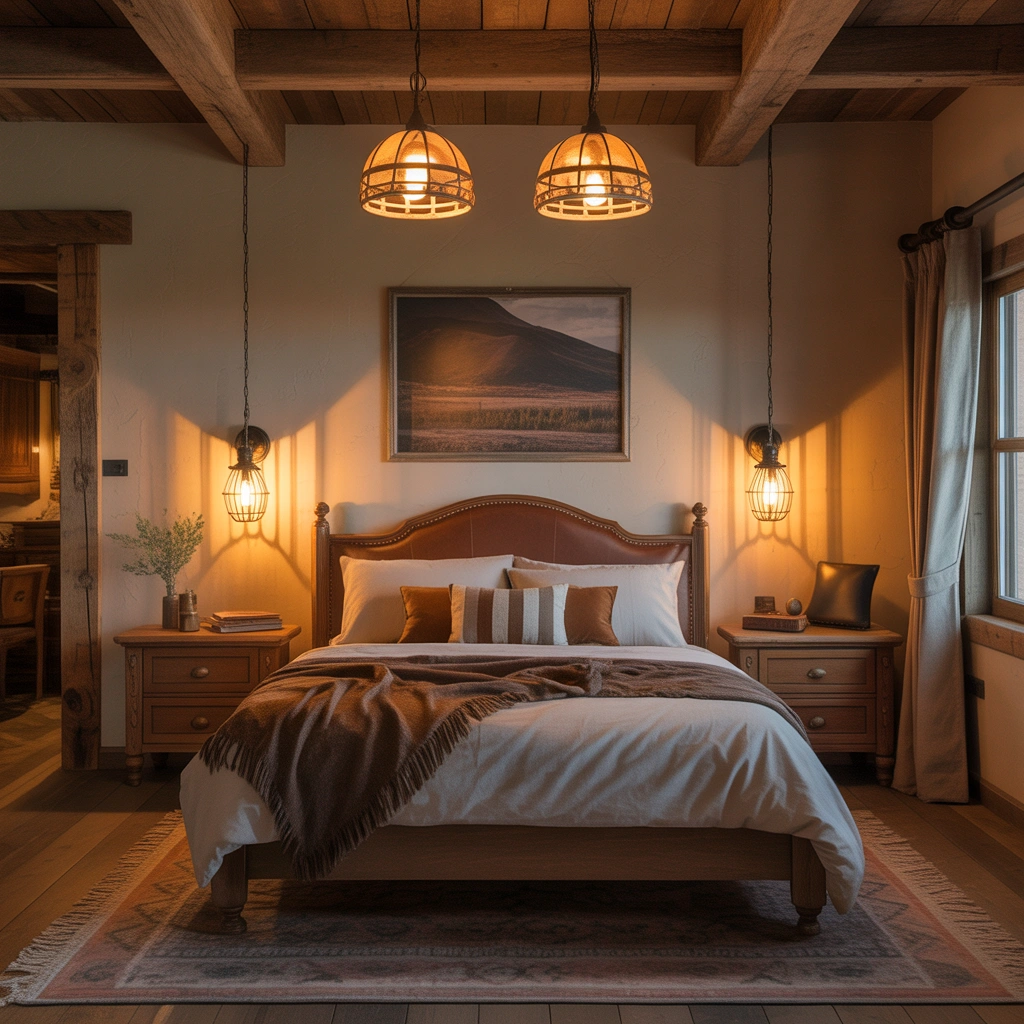 Install Rustic Western Lighting for a Warm and Relaxing Feel