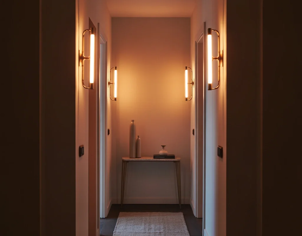 Install Wall Mounted Lighting to Save Space