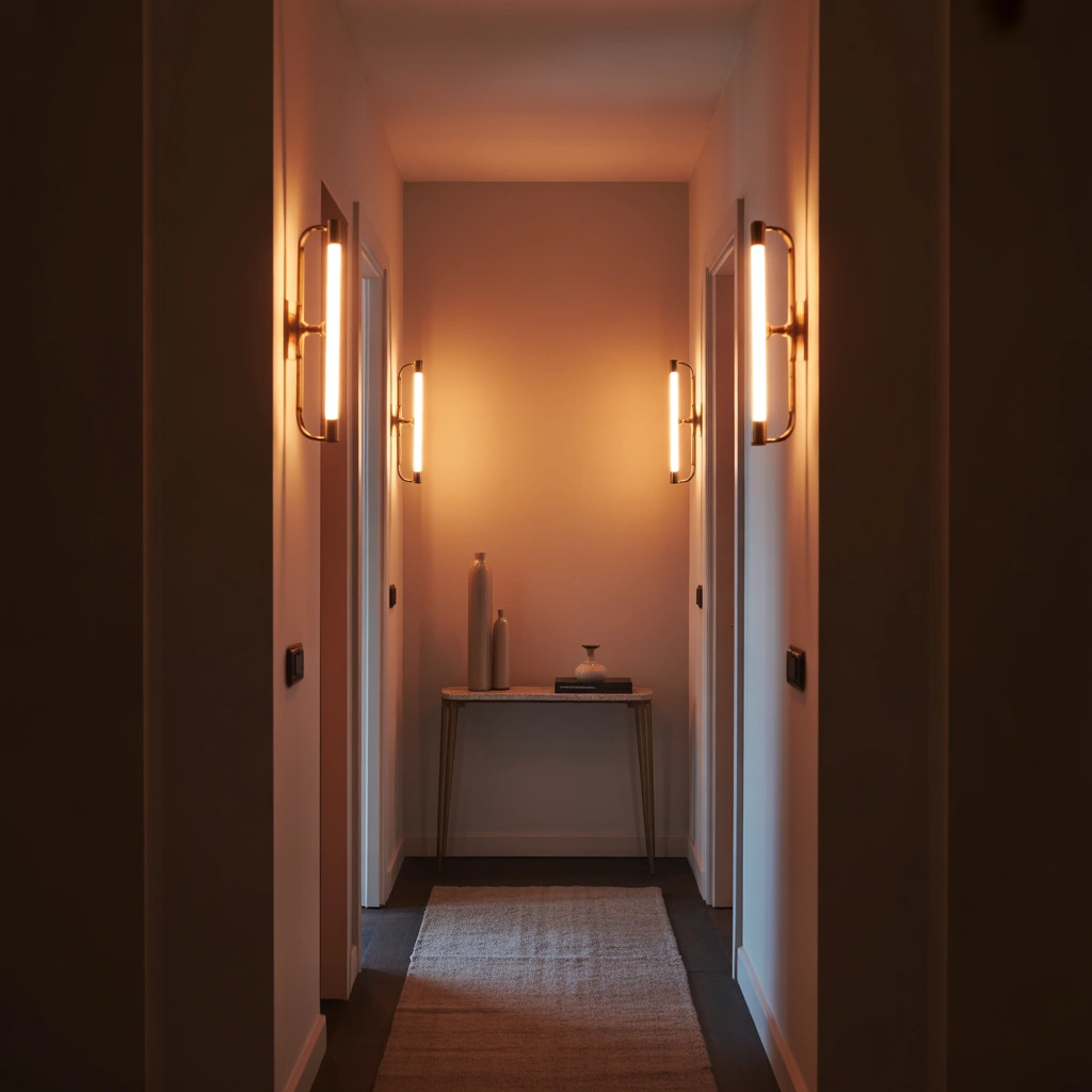 Install Wall Mounted Lighting to Save Space