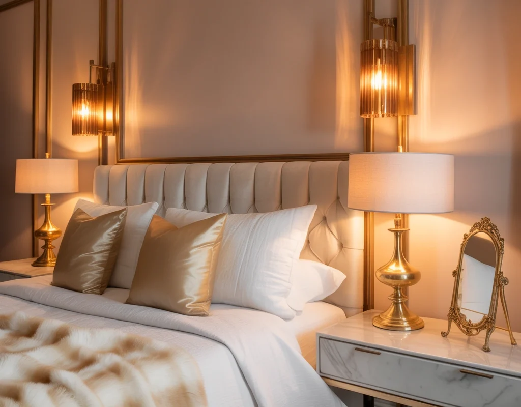 Introduce Gold or Brass Accents