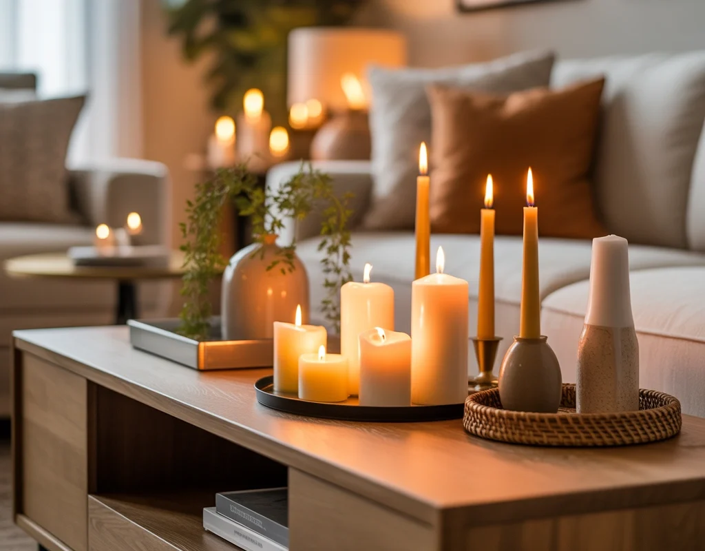 Introduce Warmth With Candles