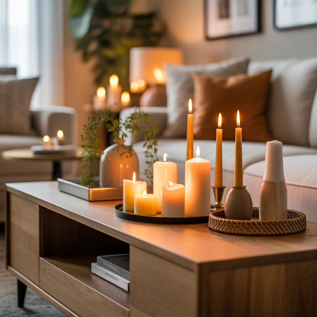 Introduce Warmth With Candles