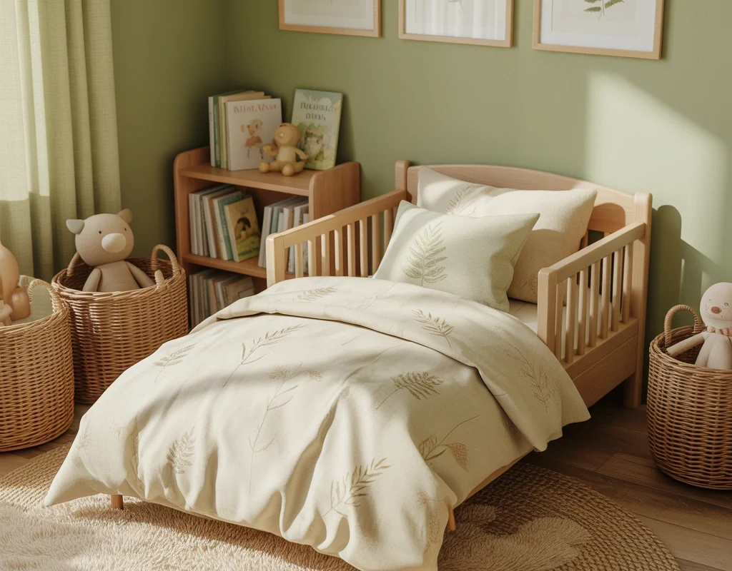 Introduce a Nature Inspired Green Bedroom