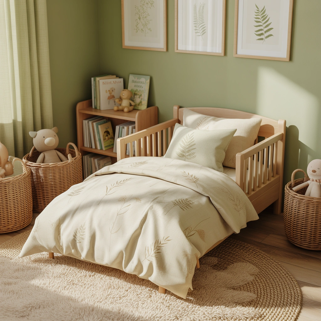 Introduce a Nature Inspired Green Bedroom