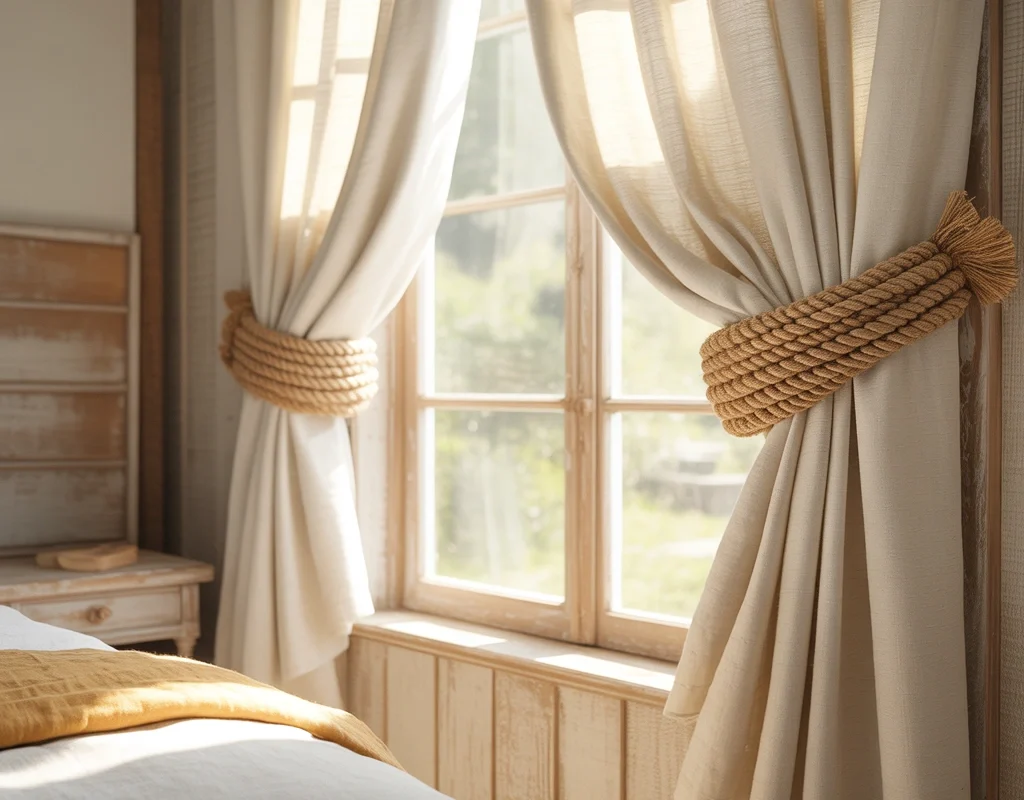 Jute Curtain Tiebacks