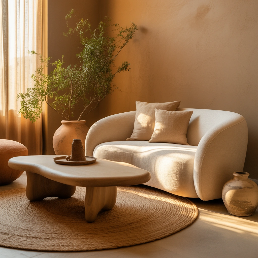 Keep Furniture Shapes Simple and Organic