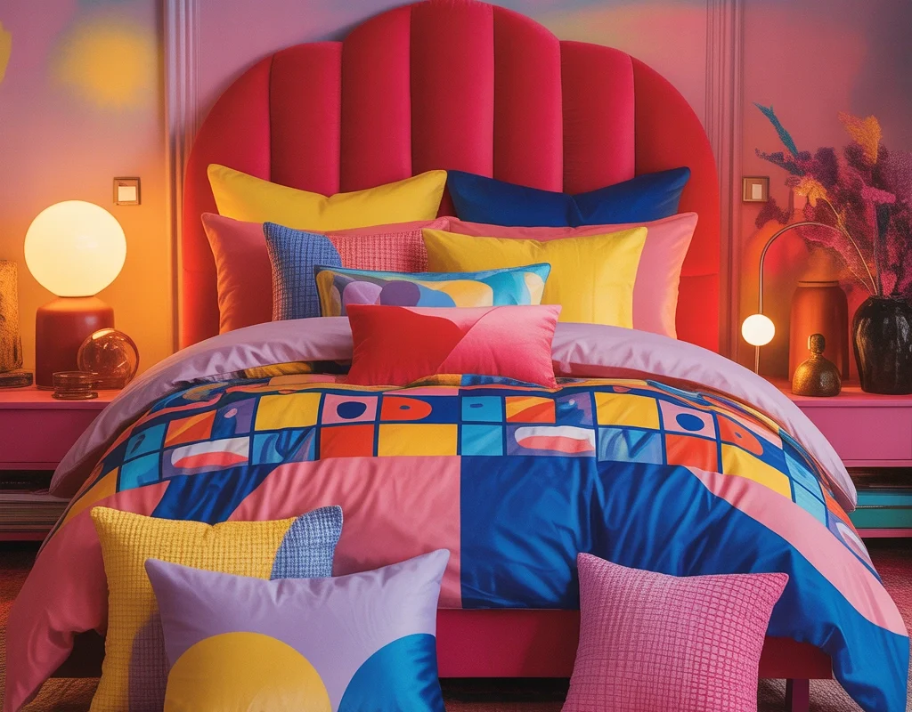 Layer Colorful Bedding