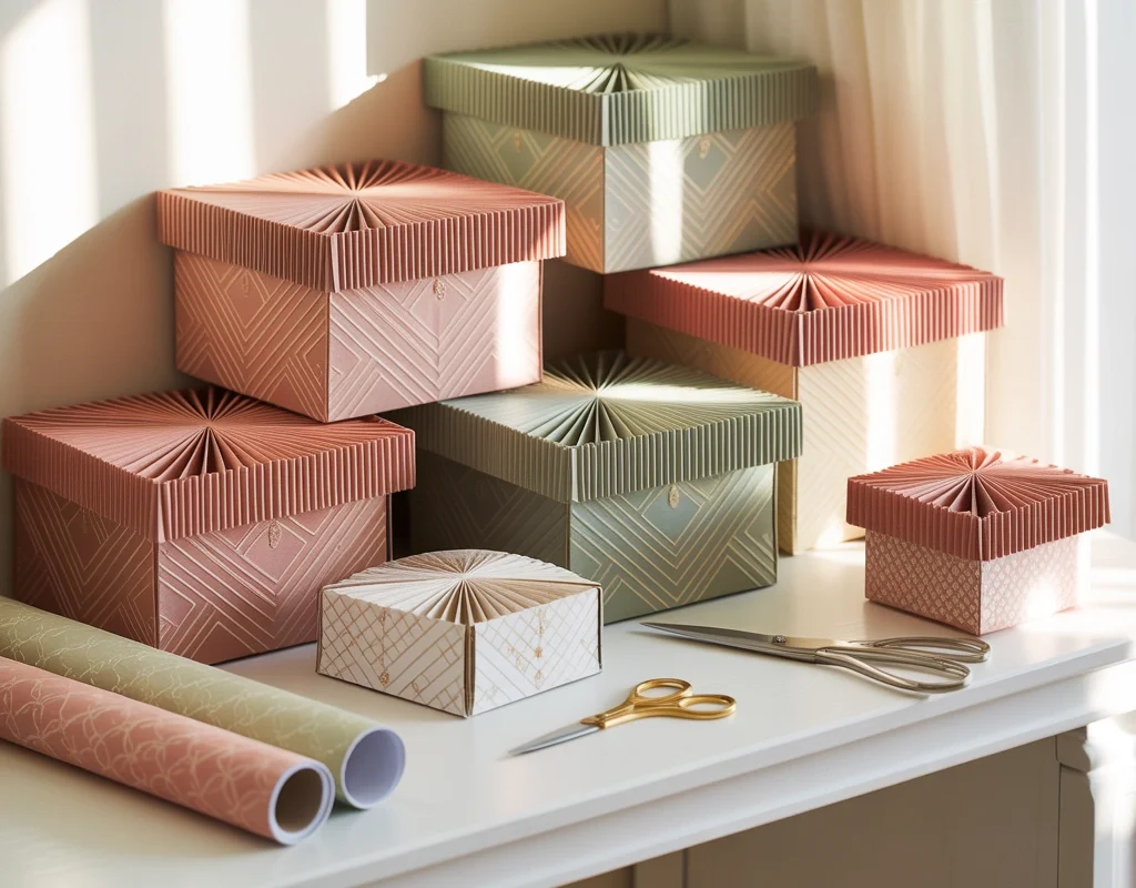 Make Decorative Paper Storage Boxes