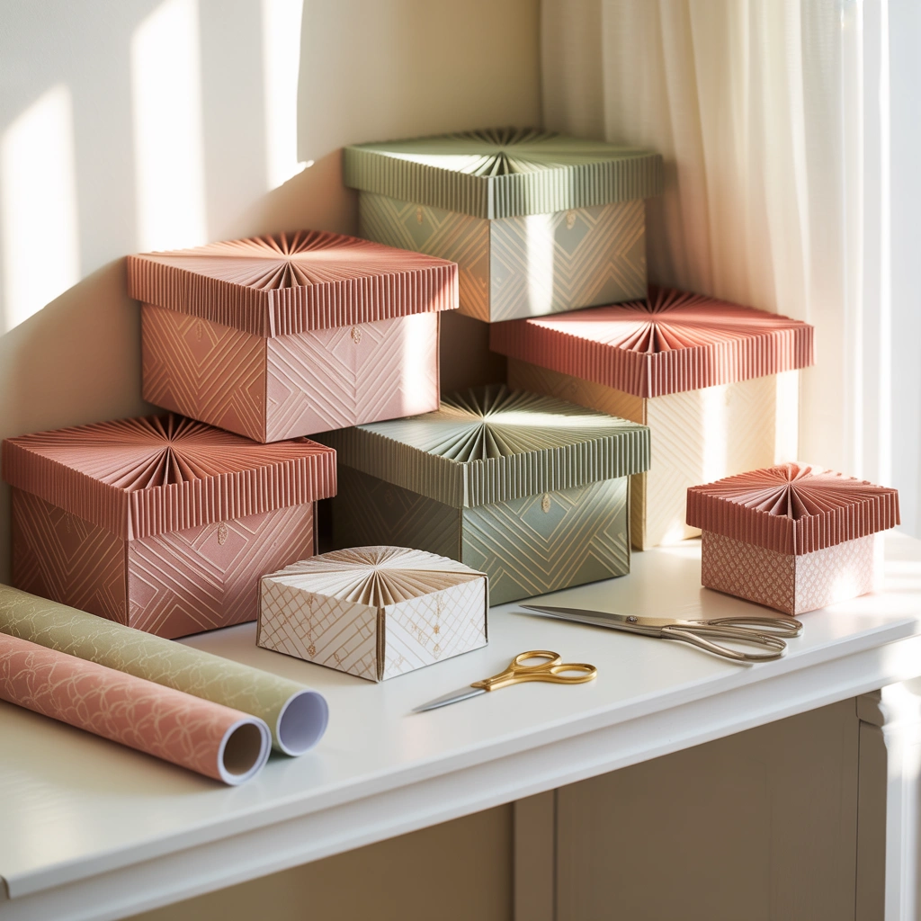 Make Decorative Paper Storage Boxes