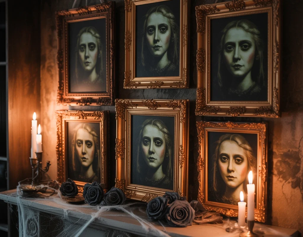 Make Haunted Portraits From Old Picture Frames