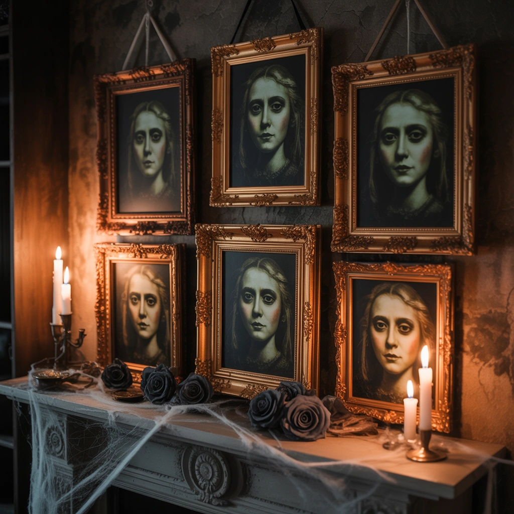 Make Haunted Portraits From Old Picture Frames