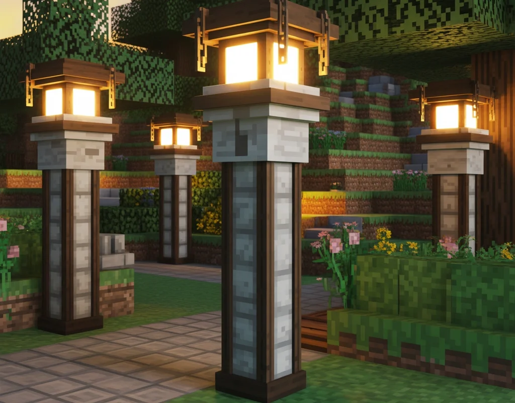 Make Stylish Outdoor Lantern Posts