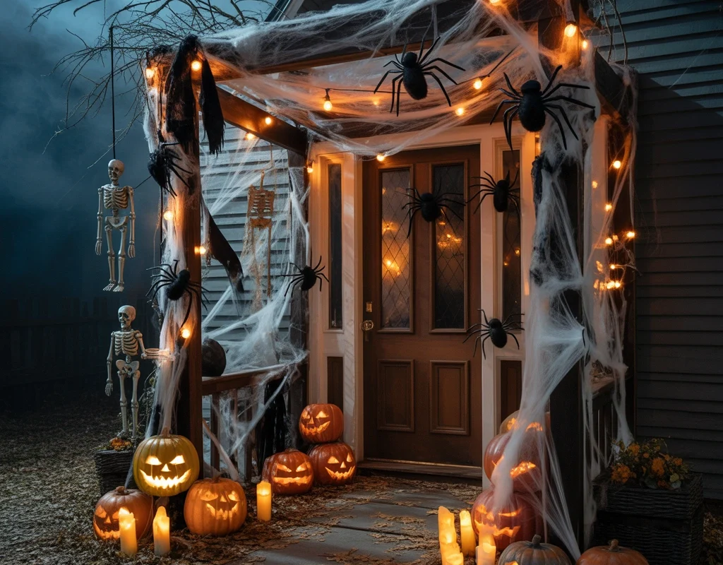 Make a Creepy Halloween Doorway
