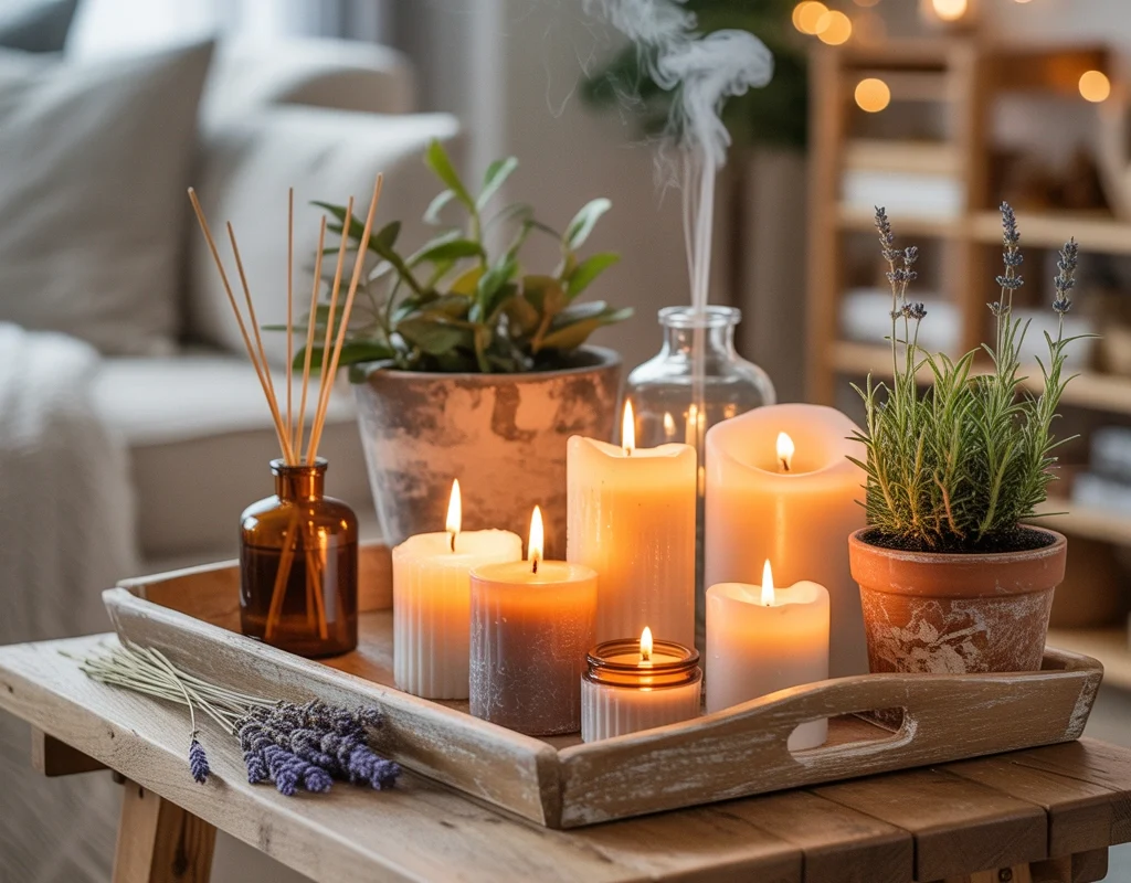 Make a DIY Candle and Aroma Corner