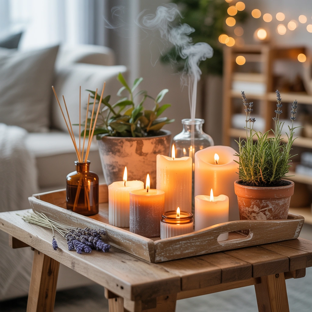 Make a DIY Candle and Aroma Corner