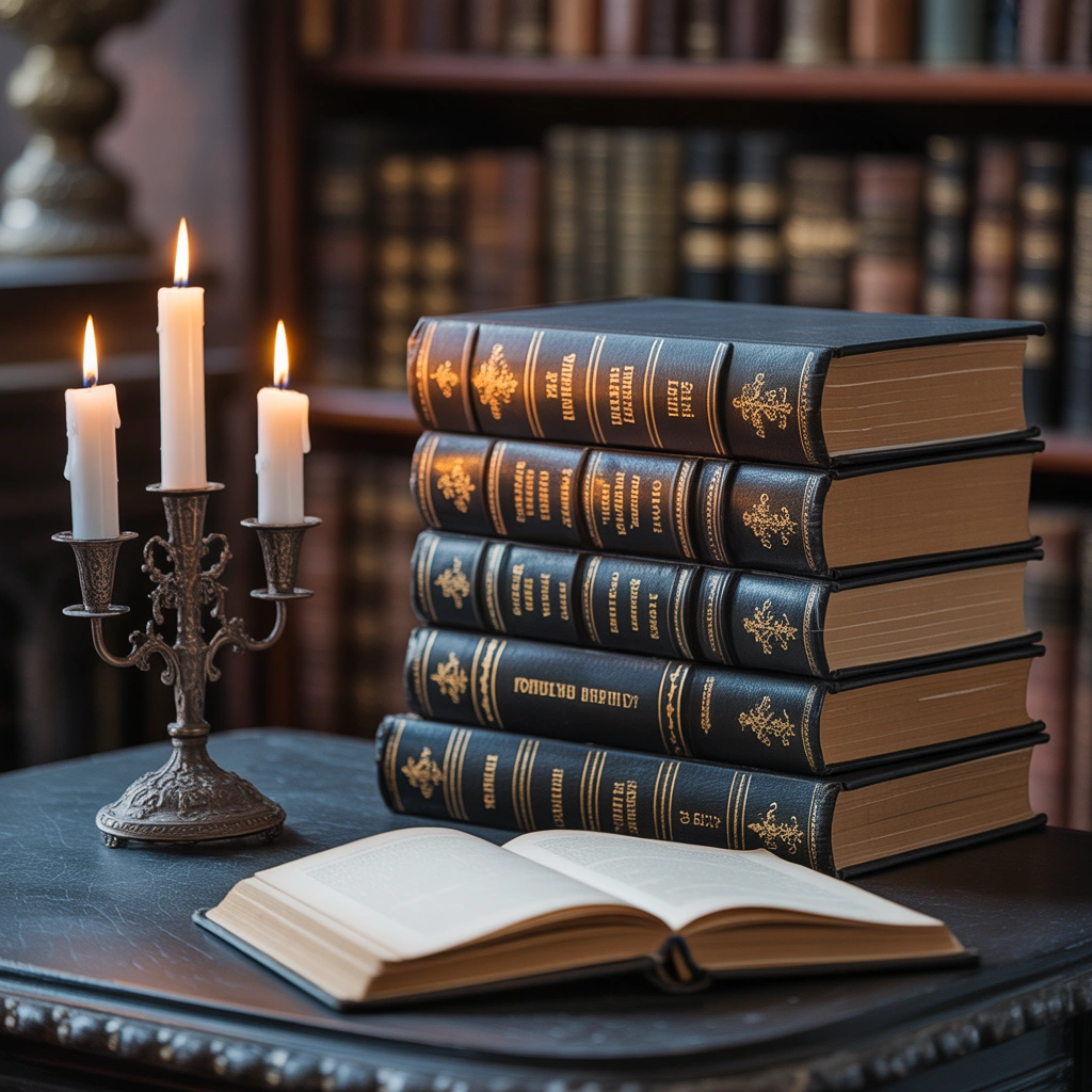 Make a Gothic Book Stack