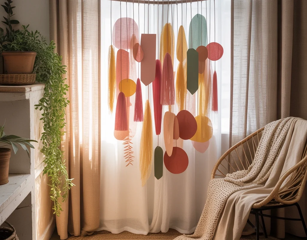 Make a Paper Wall Hanging Using Creative Shapes and Layers