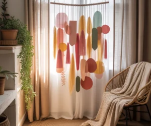 Make a Paper Wall Hanging Using Creative Shapes and Layers