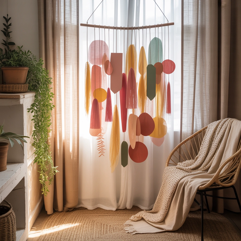 Make a Paper Wall Hanging Using Creative Shapes and Layers